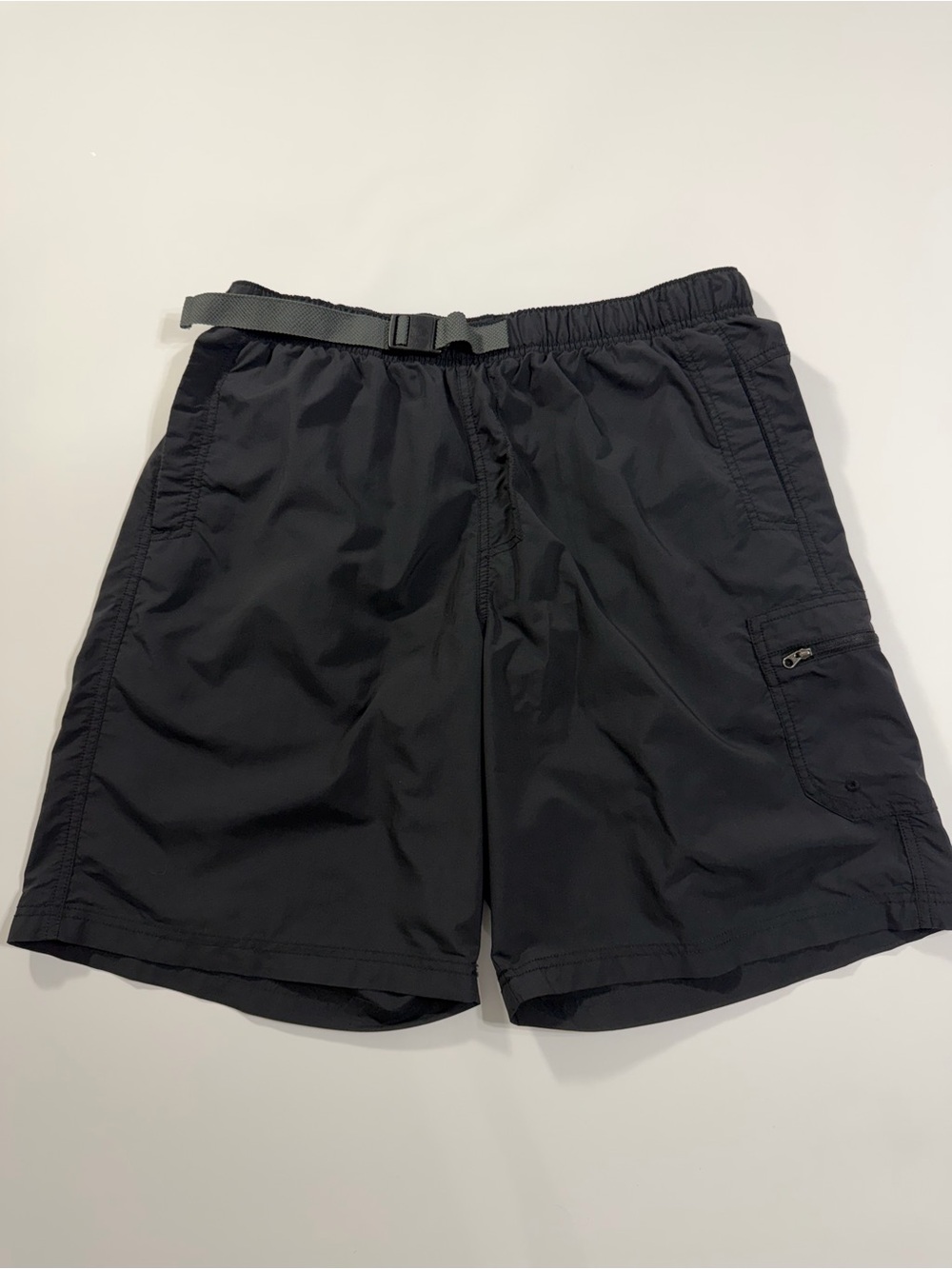 Columbia Palmerston Peak Black Swim Shorts Men’s L 9" Inseam